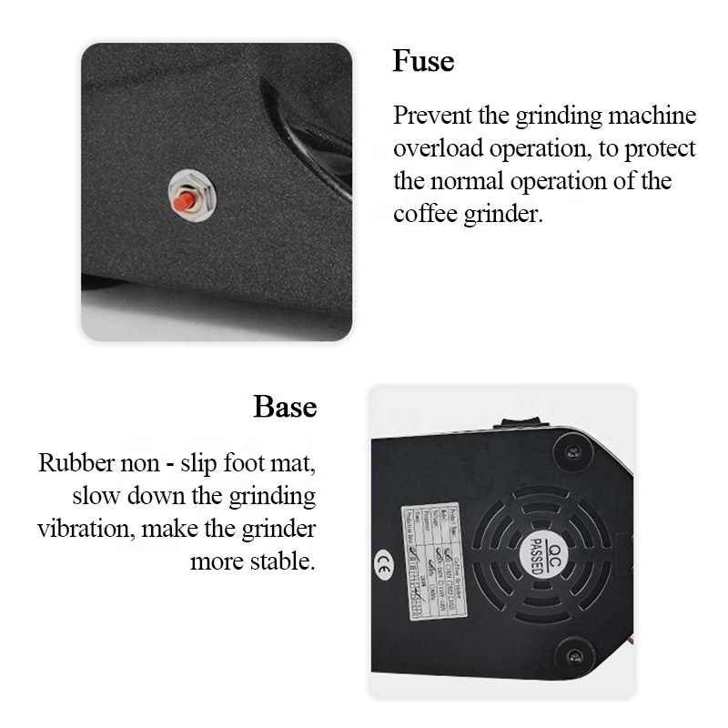 Heavy-duty 1L coffee grinder 020 Tanzania hotels and restaurants