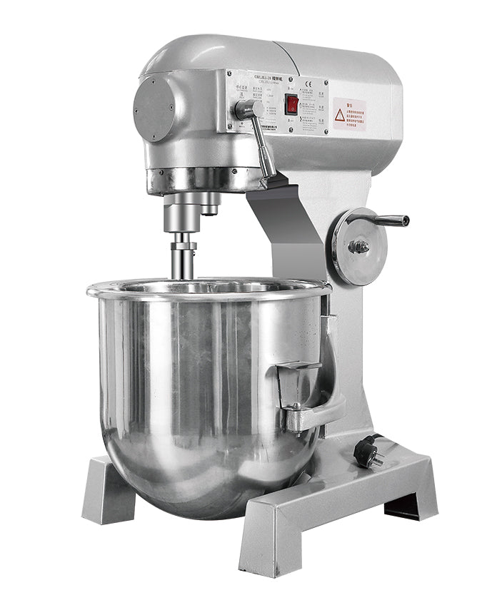 B10S 10L stainless steel food mixer with 5KG capacity and 3-speed settings.