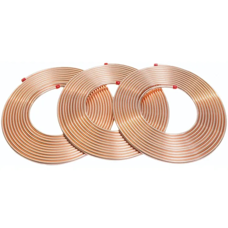 ASTM B280 Copper Coil - 1/4" x 15M Roll.
