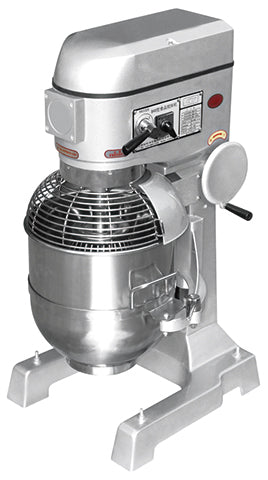 B50F 50L food mixer with 25KG capacity, protective cover, and 3-speed settings for commercial use.