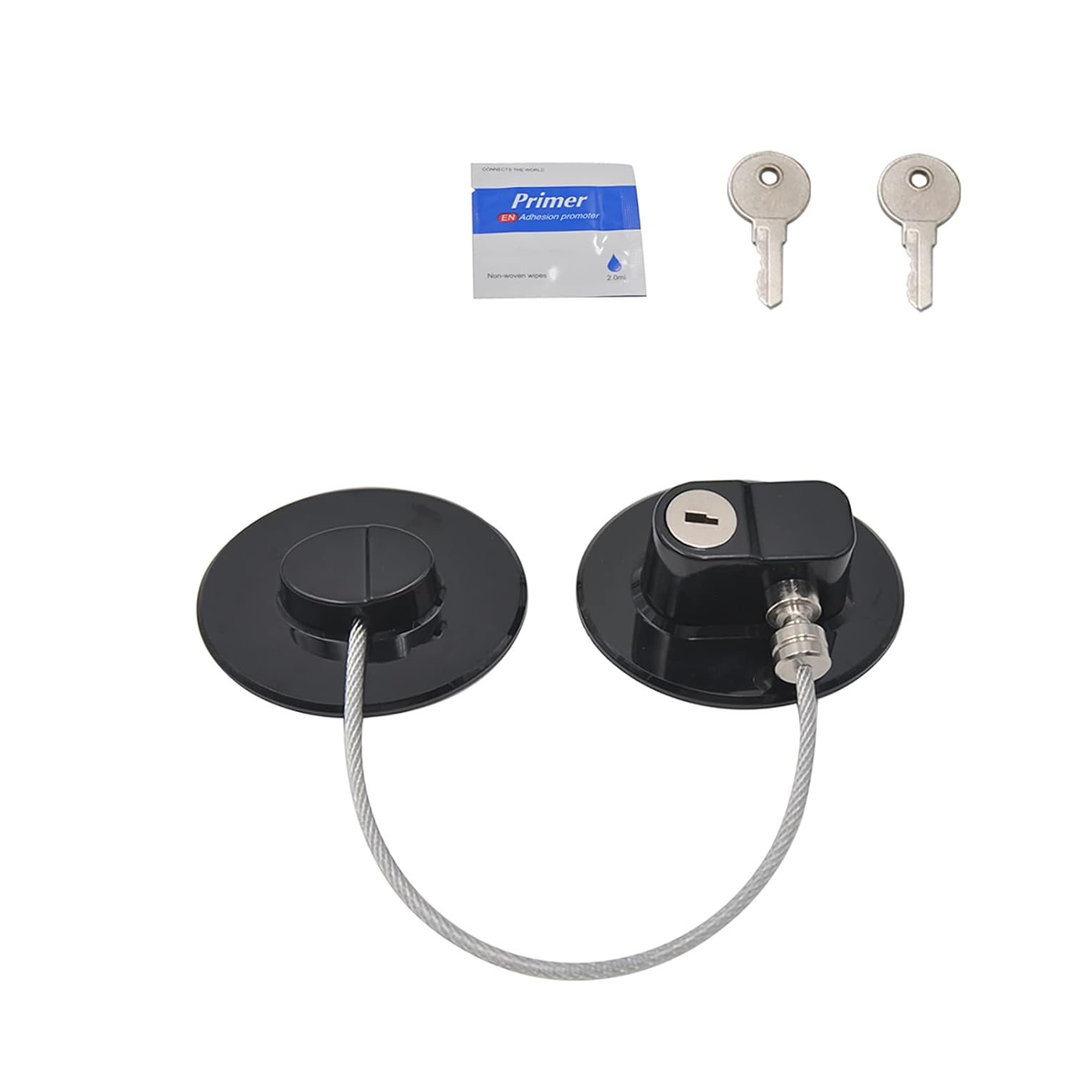 BL-123 Key Lock with Cable – Multi-Purpose Child Safety Lock.