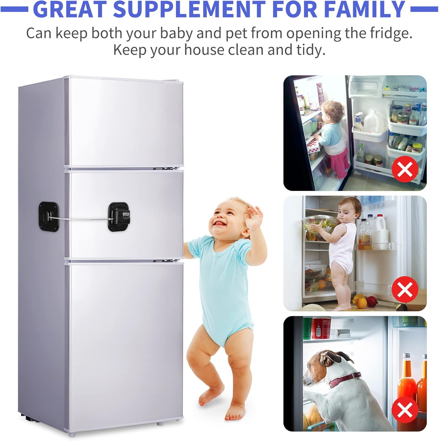 BL-124 Multi-Purpose Combination Lock – Furniture, Doors, and Refrigerators.