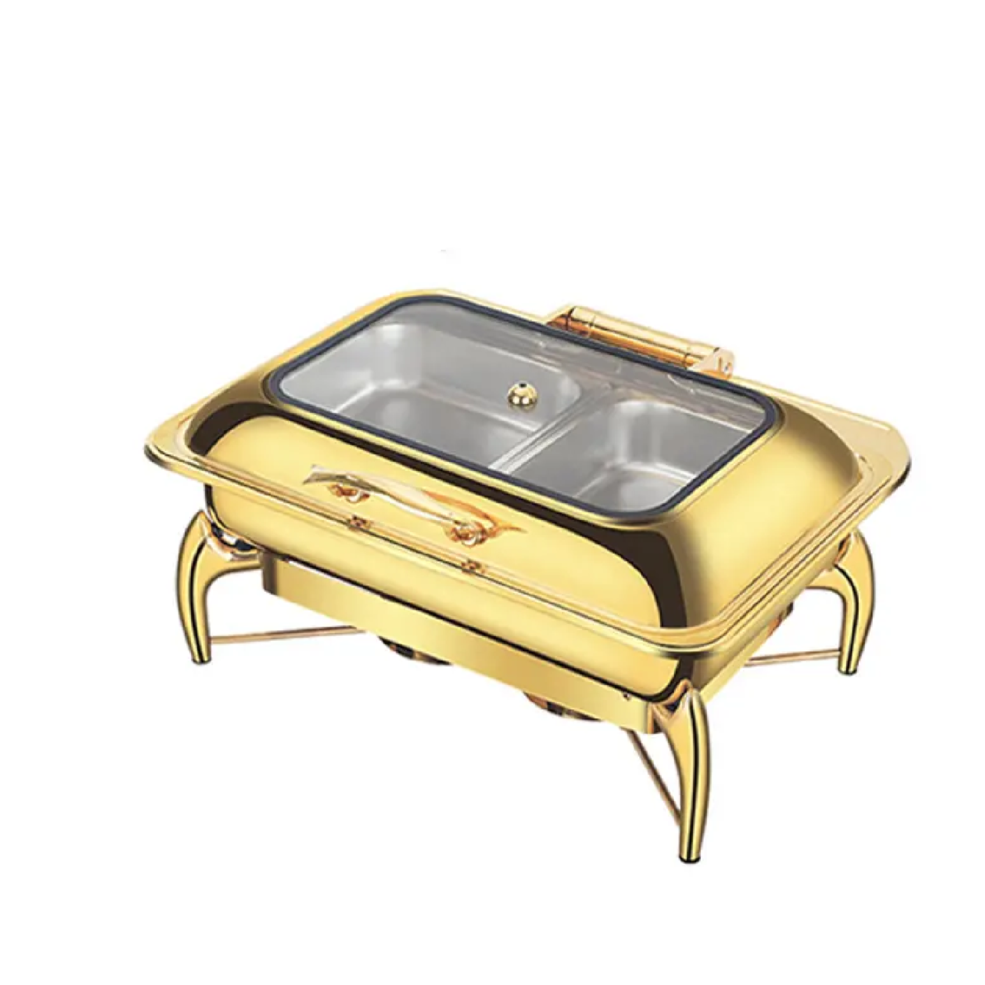 DZW-G228 luxury hydraulic rectangular chafing dish 9.0L Tanzania