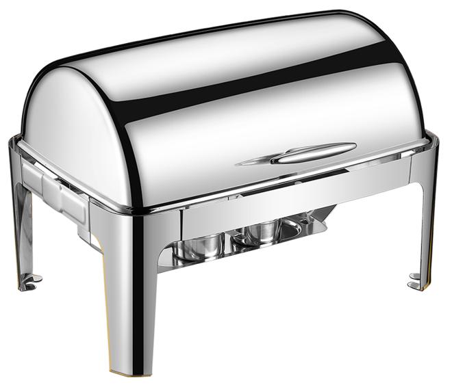 DZW-S723 9.0L roll top silver chafing dish Tanzania