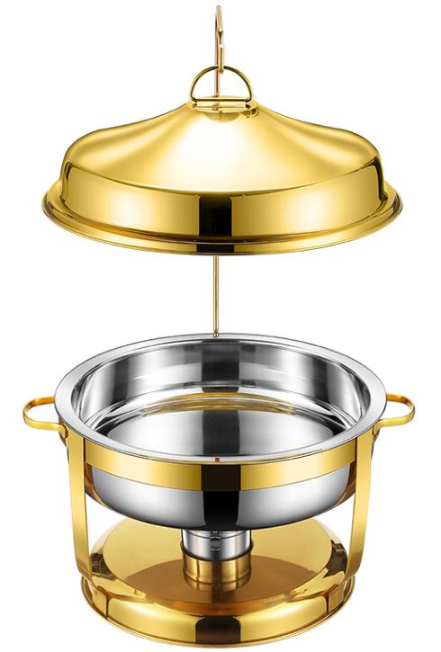 DZW-V080 9.0L golden DES chafing dish Tanzania