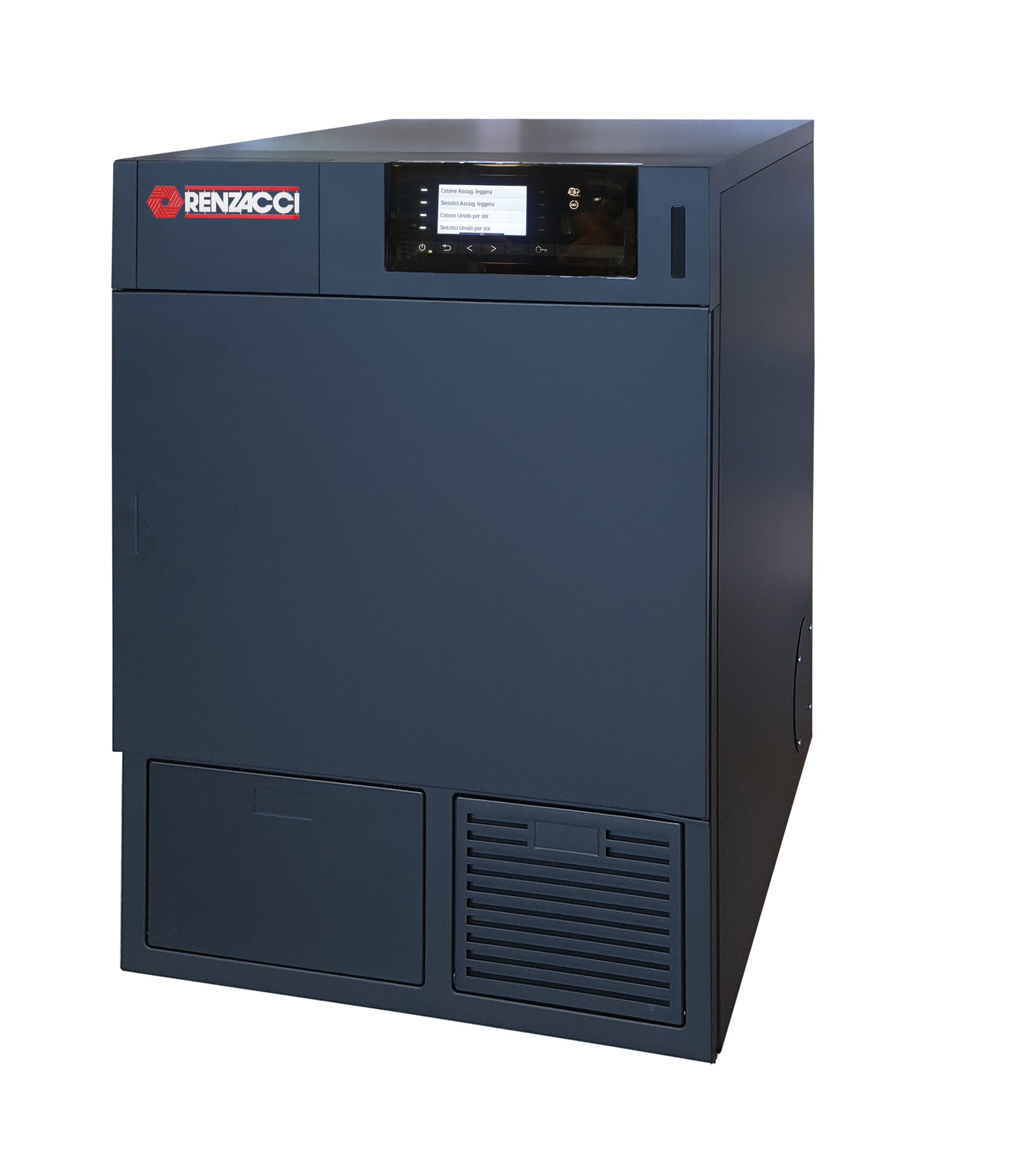 Renzacci ERX20 8KG commercial dryer with EcoDry™ and SoftCare™ technology.