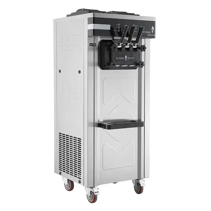GM626 - Soft Ice Cream Machine (2 Compressors) - 25-28L Capacity - Commercial.
