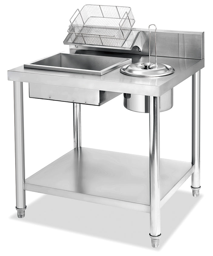 HBT-1000 stainless steel breading table for commercial kitchens Tanzania