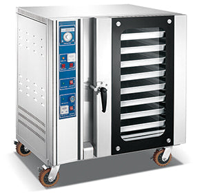 HEA-8 electric convection oven 8 trays for commercial bakeries in Tanzania