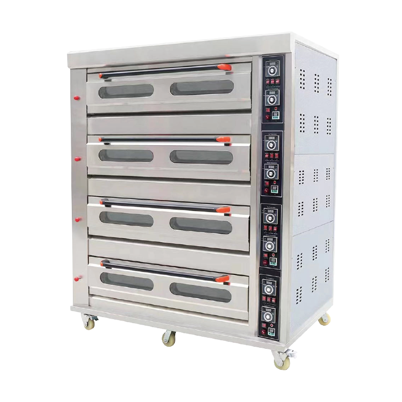 HGB-412Q – 12-Tray Gas Deck Oven (4-Deck) – Commercial.