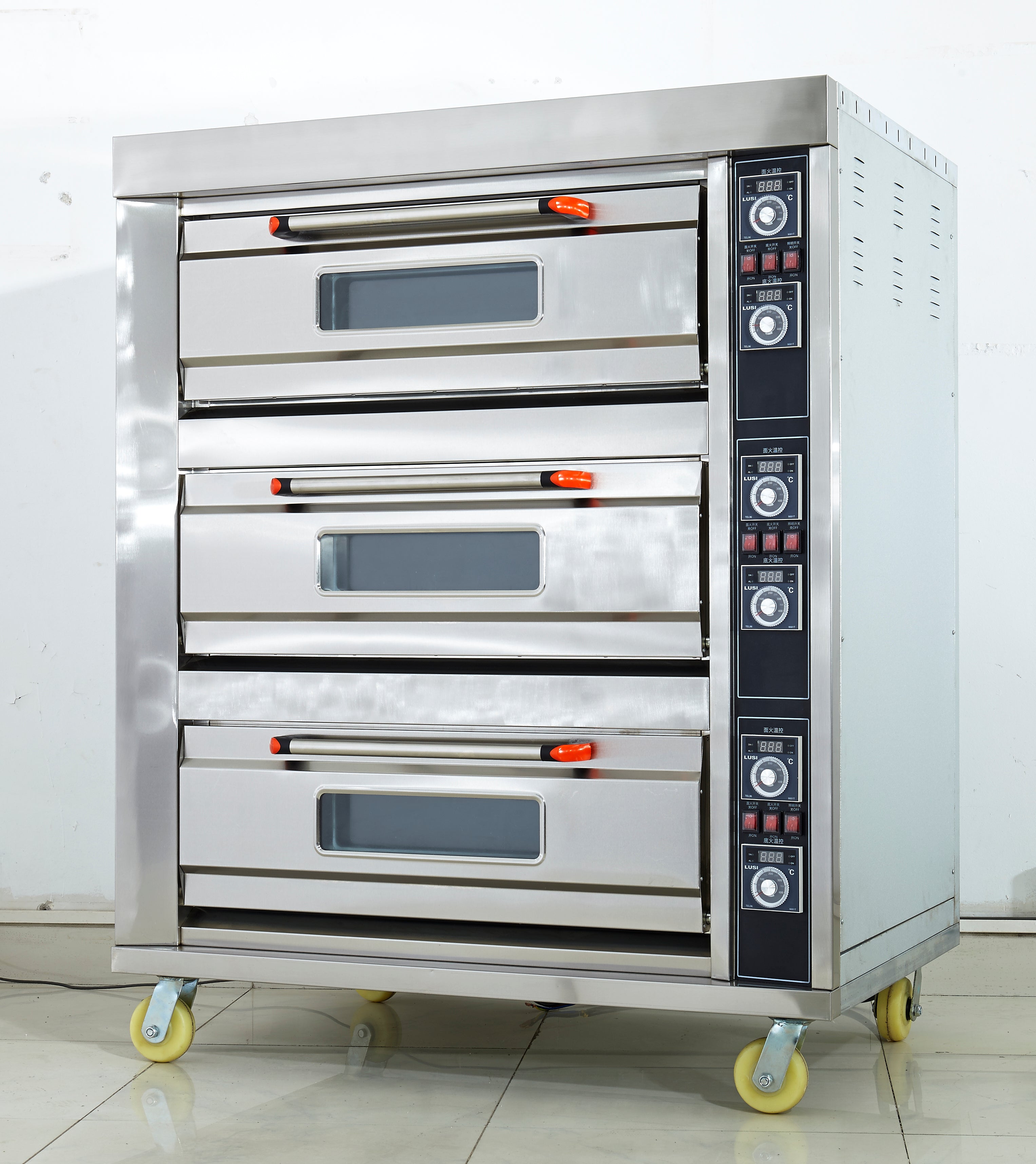 HGB-60D – 3 Decks 6 Trays – Electric Oven – 19.8kW – Commercial.