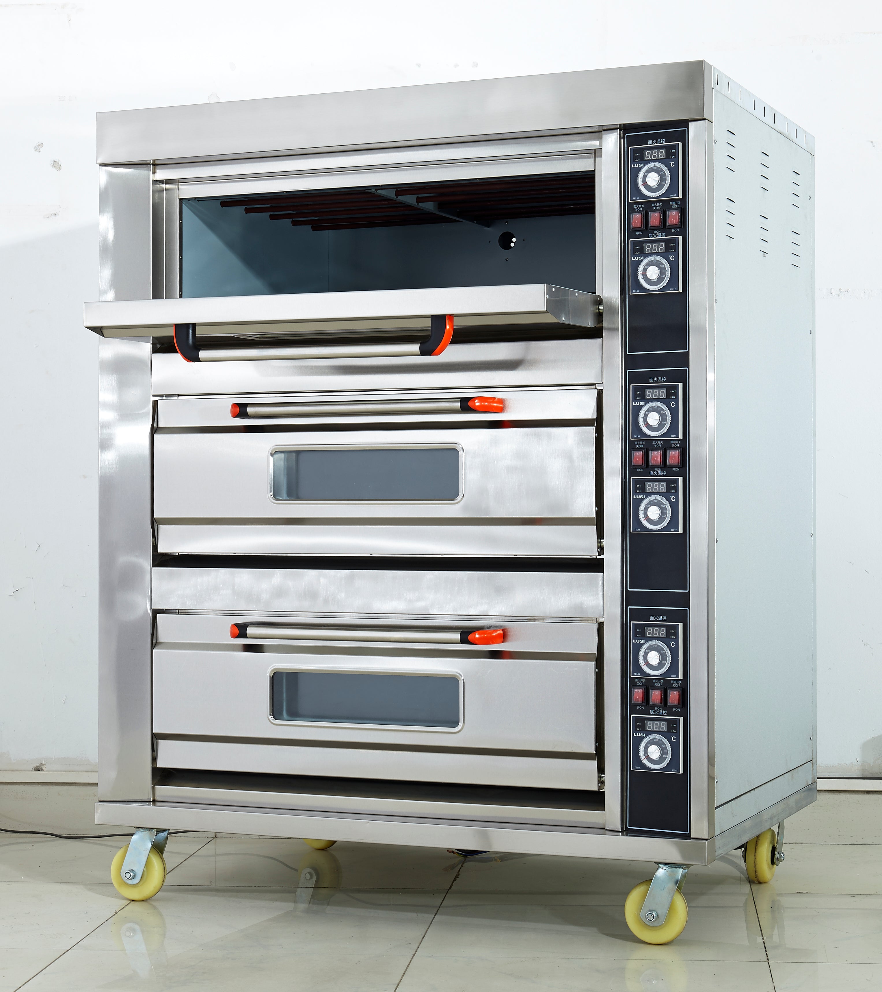 HGB-60D – 3 Decks 6 Trays – Electric Oven – 19.8kW – Commercial.