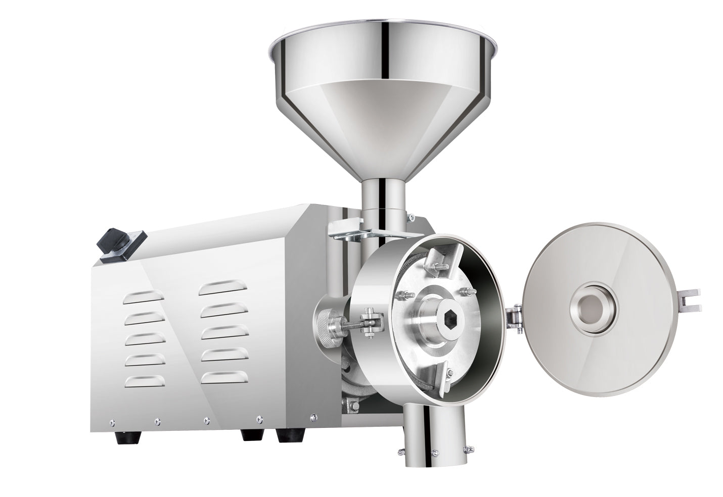 HWF-2200 - 40-65KG/H Grain Maize Mill Machine - Commercial.