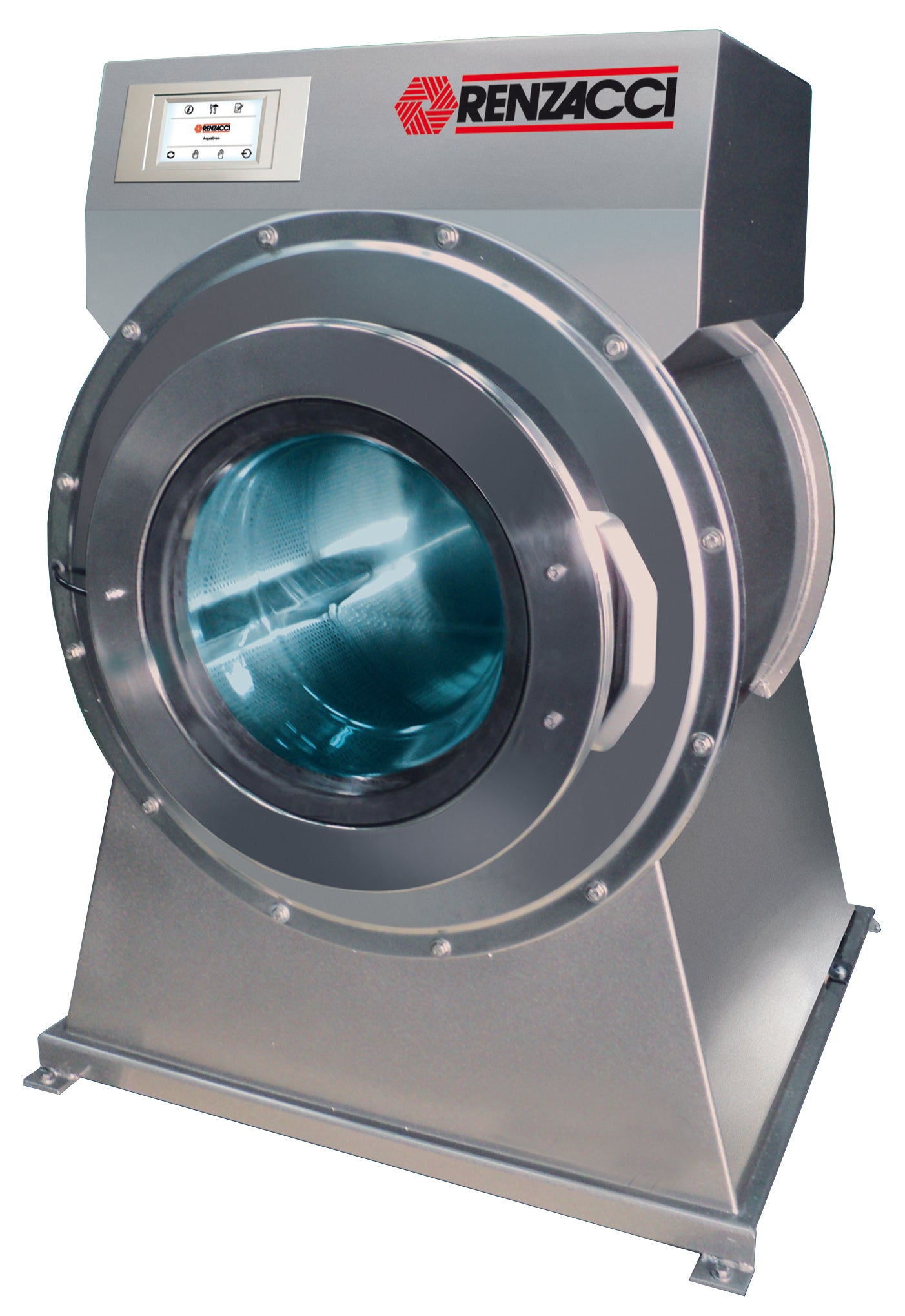 Renzacci LX22 22KG commercial washing machine for industrial laundry use.