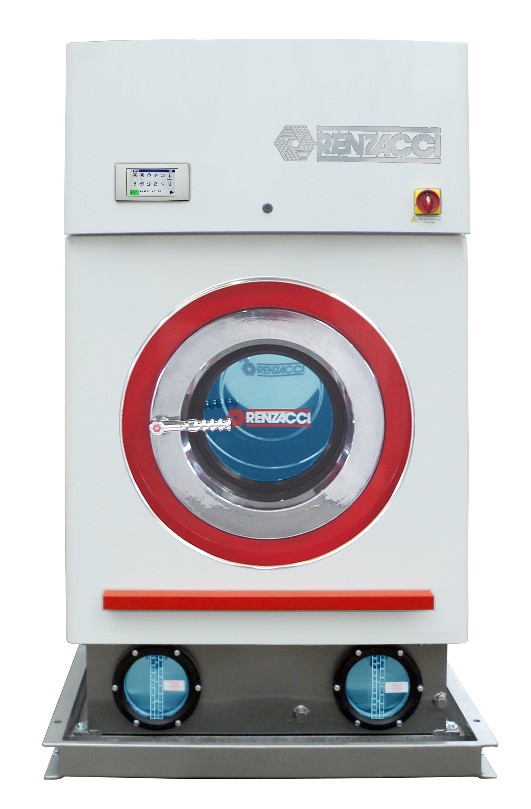 Renzacci Progress 4U Club 30KG commercial dry cleaning machine with innovative filtration and energy-saving technology.