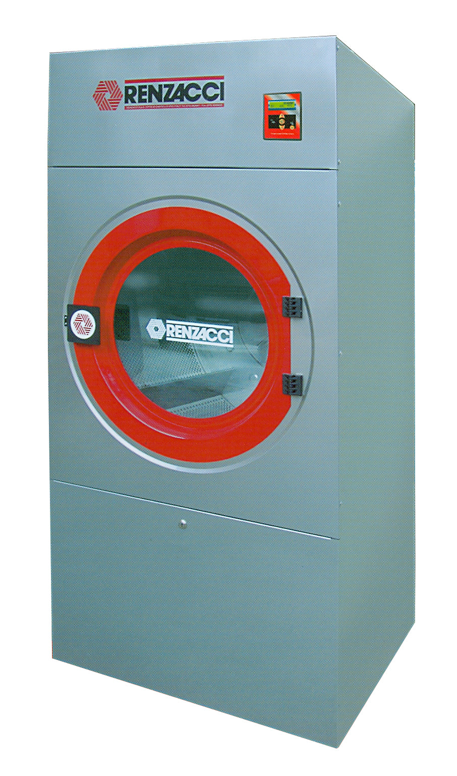 Renzacci R Plus 55 25KG industrial dryer with EcoSmart™ technology for energy-efficient drying.
