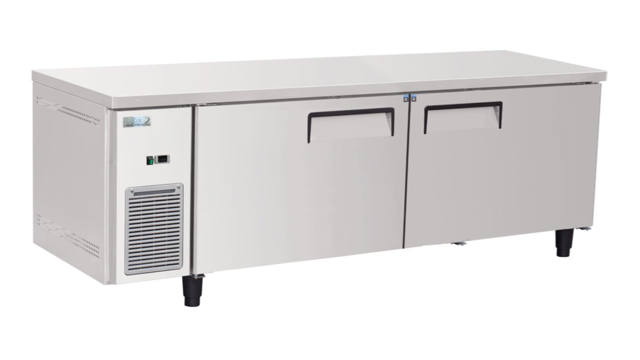 STCC1880 static cooling counter chiller 520L commercial kitchen equipment Tanzania