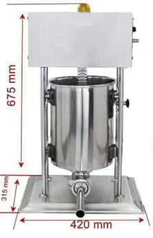 TV-10LE – 10L – Electric Sausage Filler – Commercial.