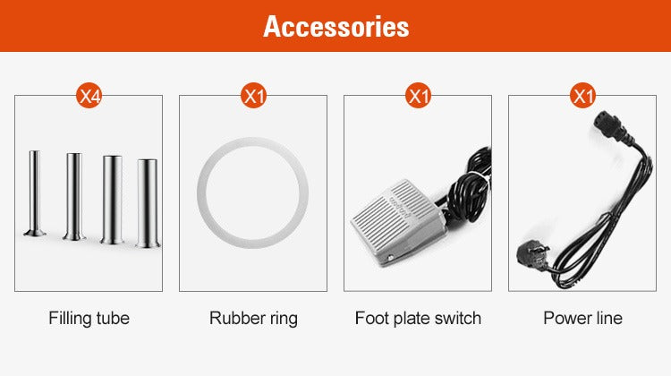 TV-10LE – 10L – Electric Sausage Filler – Commercial.