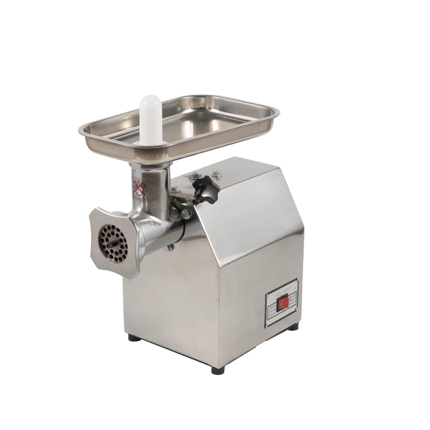 WG-12 meat mincer semi stainless steel 120kg/hr Tanzania butchery equipment
