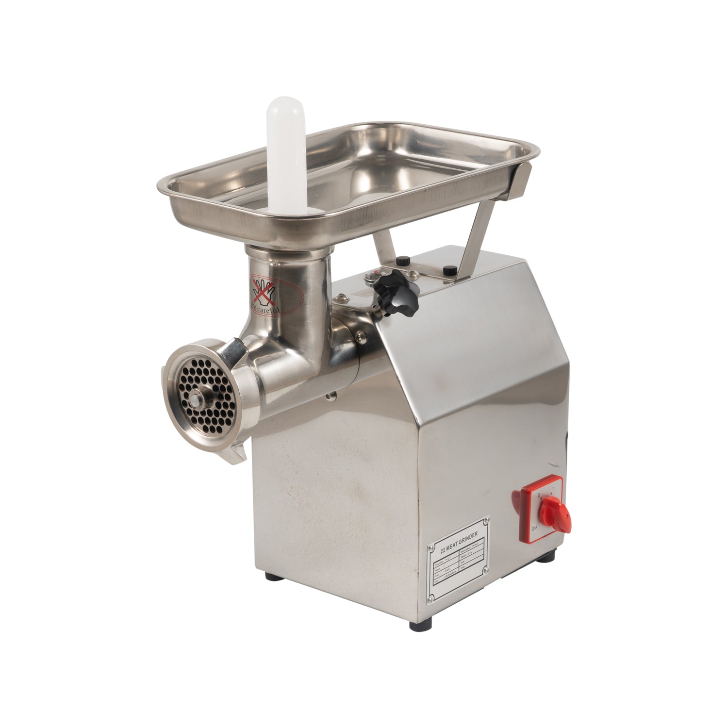 WG-22 full stainless steel meat mincer 220kg/hr Tanzania butchery equipment