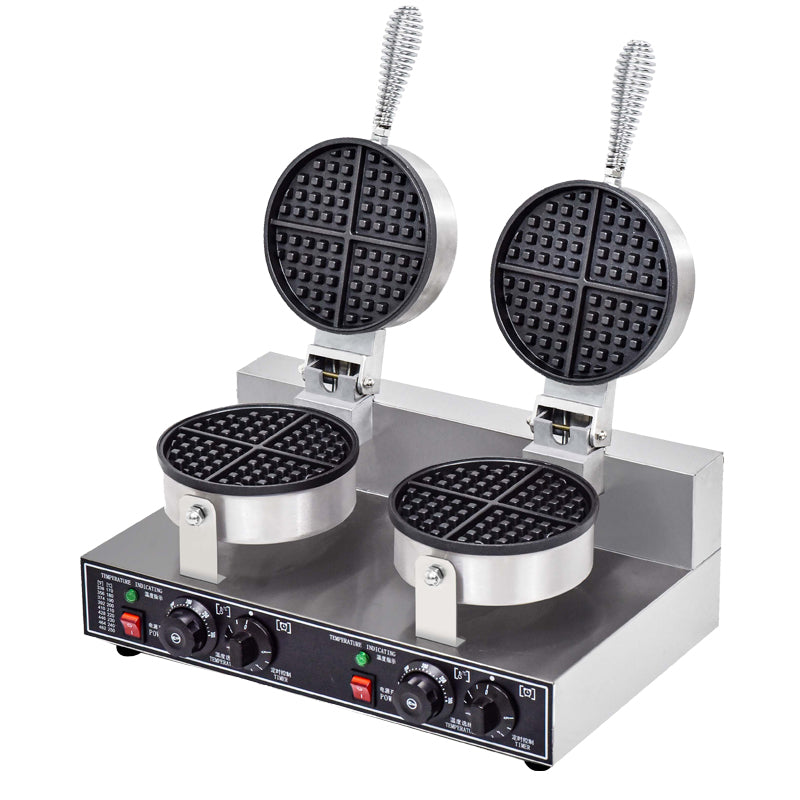 WG-HF-2R – 2 Plate – Waffle Baker – Commercial.
