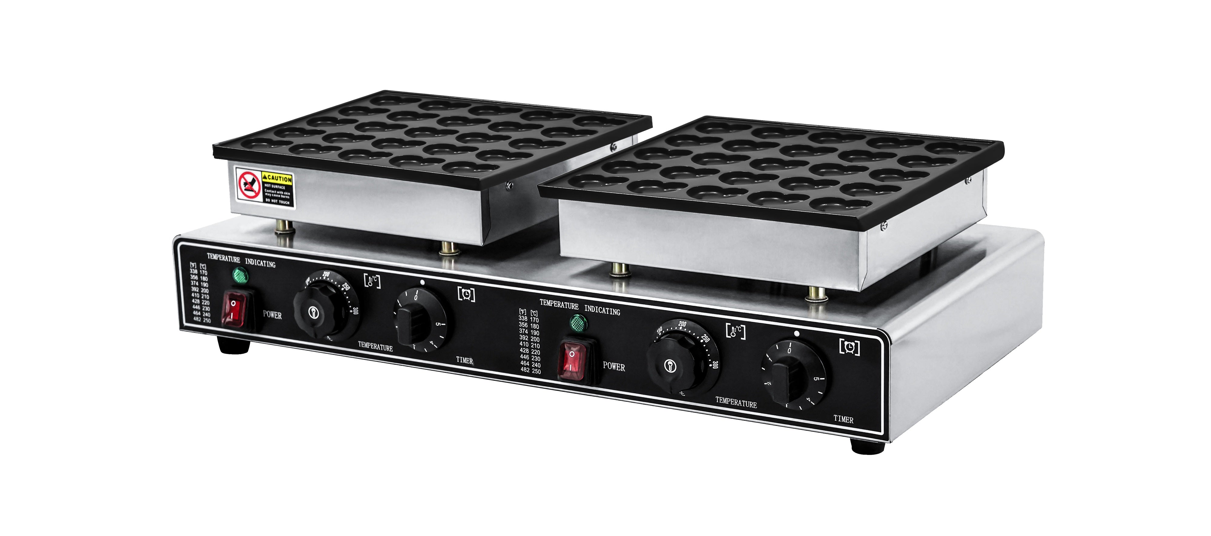 WG-HF-SB50-2 – 100 Hole – Heart Muffin Machine – Commercial.