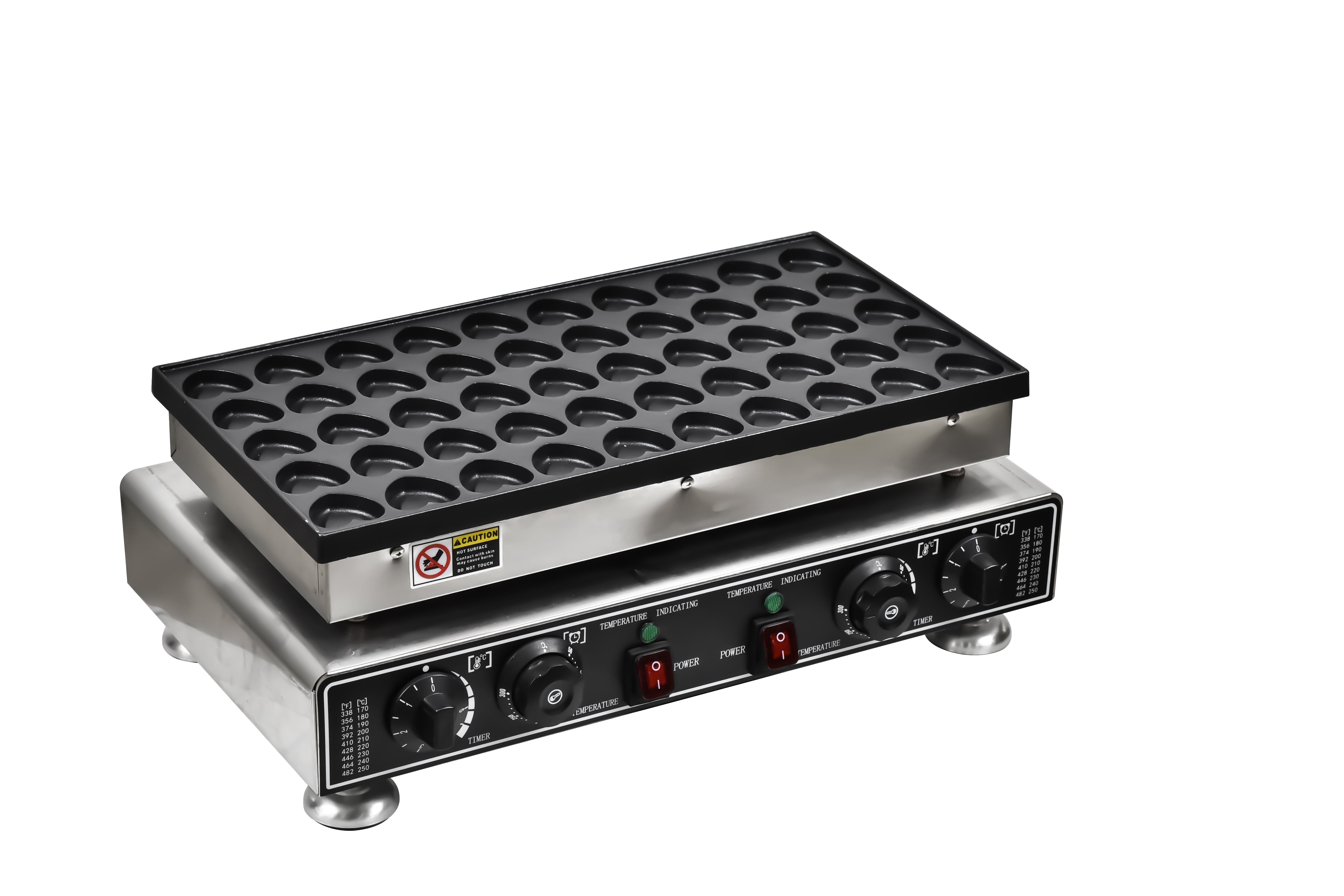 WG-HF-SB50 – 50 Hole – Heart Muffin Machine – Commercia.