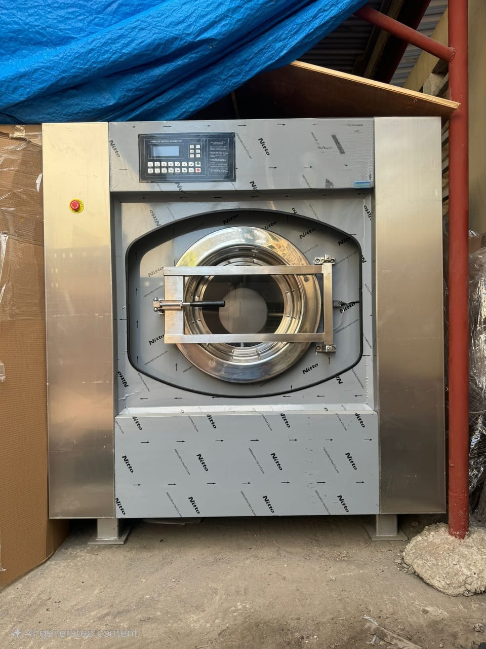 XGQ-50 50kg industrial washer extractor for commercial laundry in Tanzania