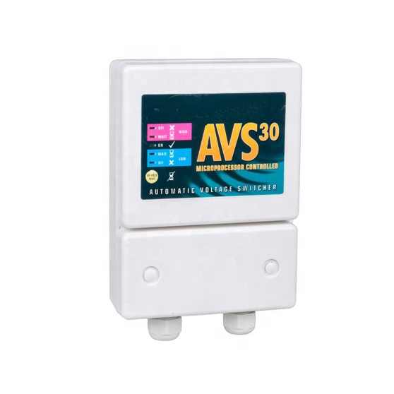 AVS30 automatic voltage switcher 30A – power protection Tanzania