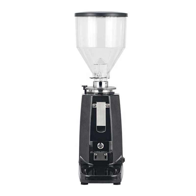 Model 020 Italian Coffee Grinder in black and white with 1000ml hopper and 250W motor.


