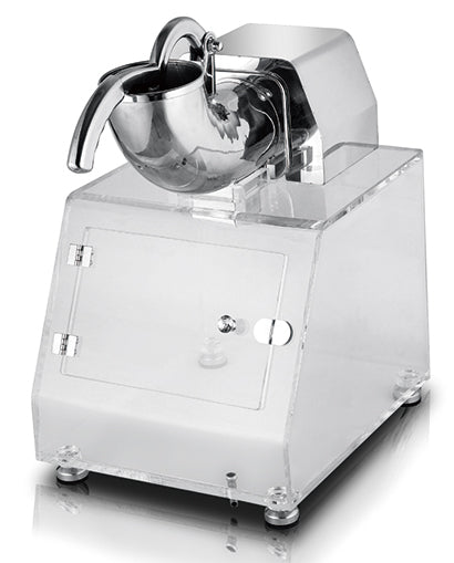 HCC-B128 - 200Kg/Hour Ice Crusher with Acrylic Tank - 200W - Commercial.