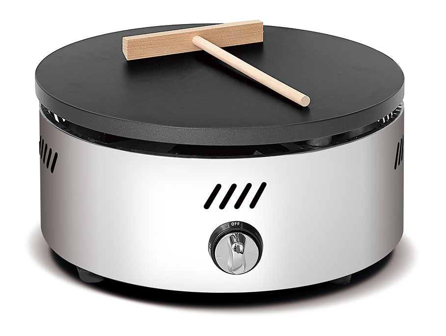 HCM-400G commercial gas crepe maker 4kW for Tanzania kitchens