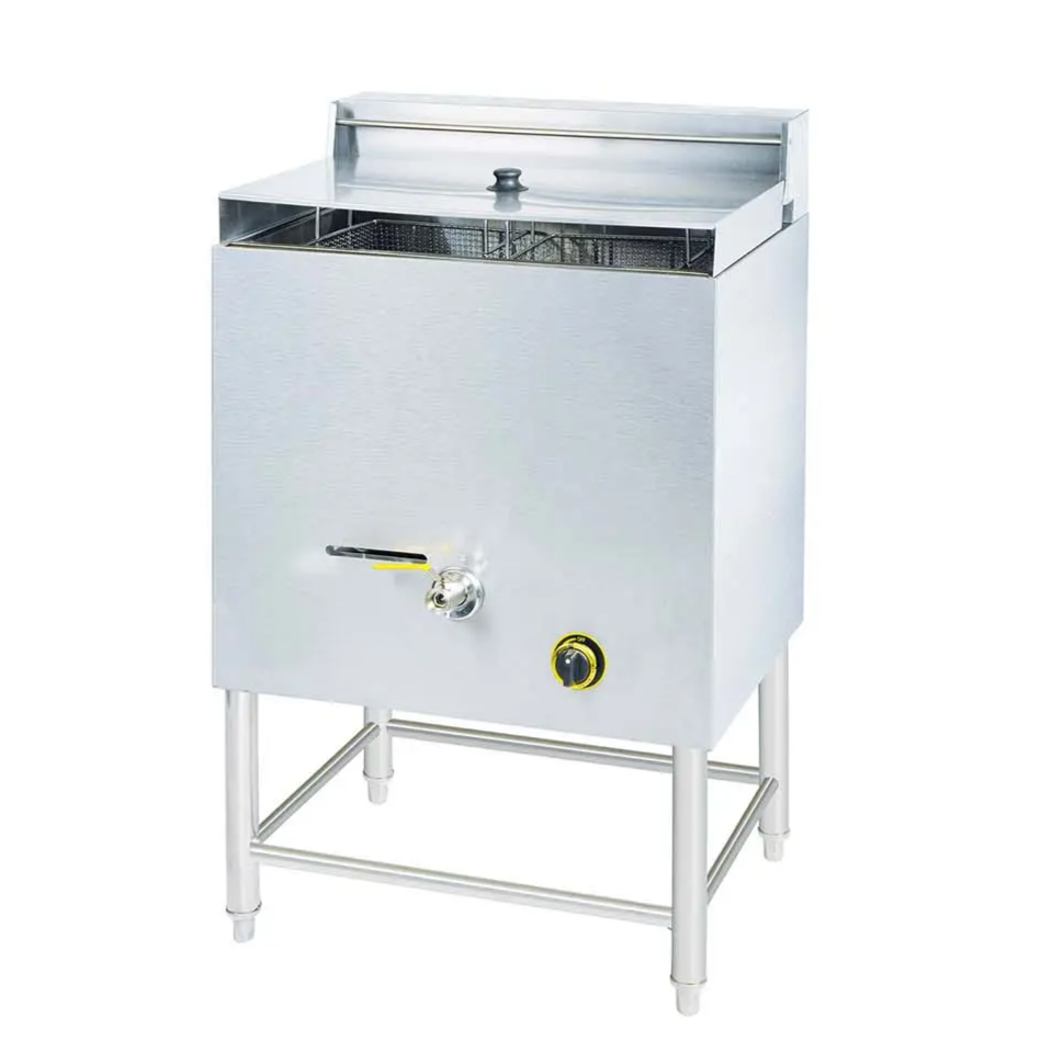 HGF-74 gas fryer commercial kitchen equipment Tanzania