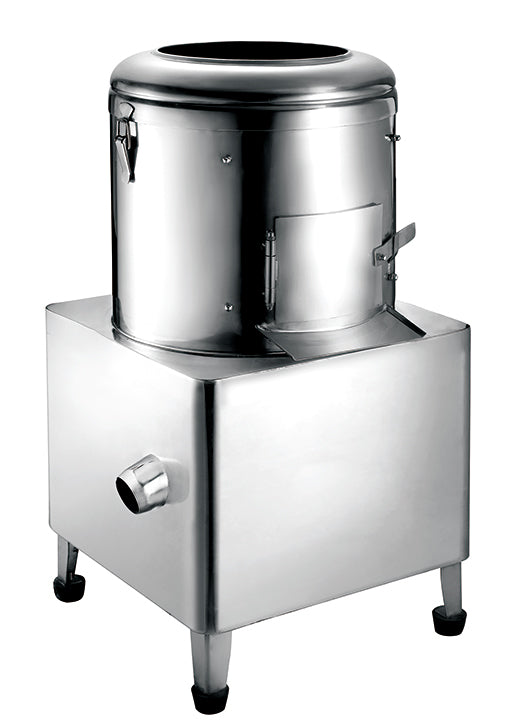  PP-15 15kg commercial potato peeler with stainless steel body, high-output.