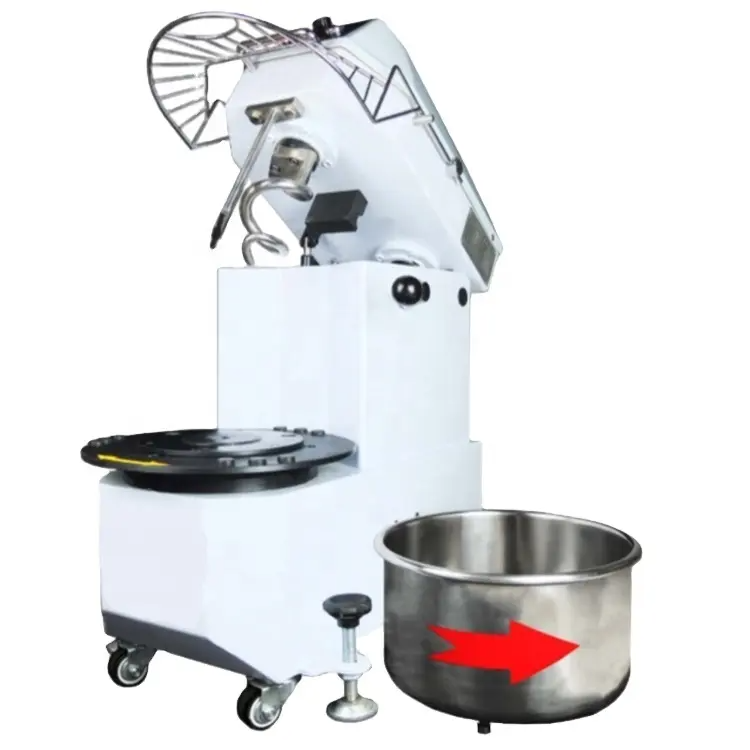 THS-40A - 40L Spiral Mixer (15kg Kneading Capacity, 2-Speed) - Commercial.