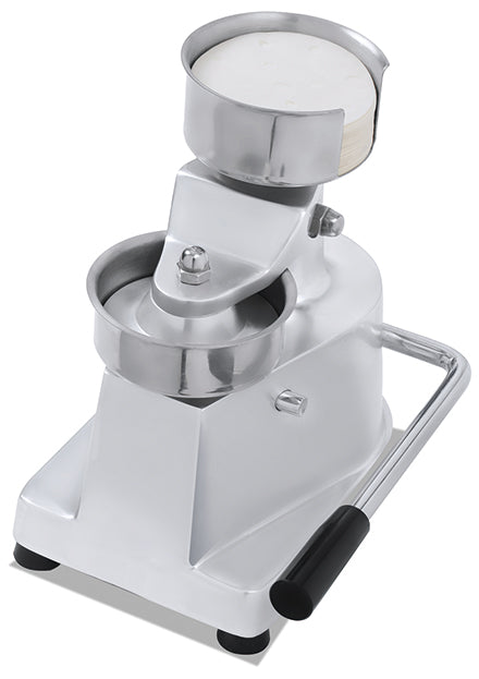 WF-A130 130mm patty maker in aluminum for commercial use