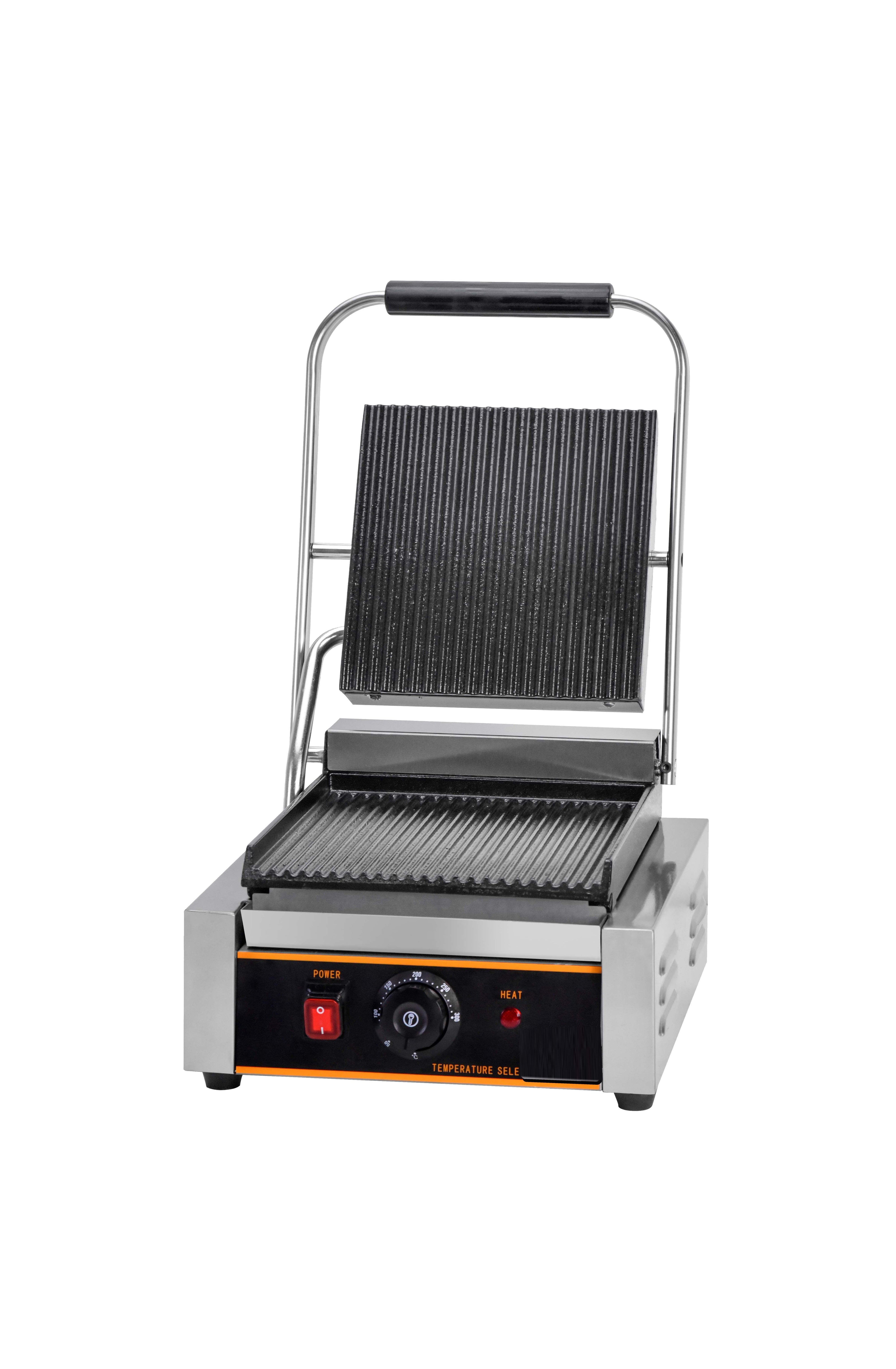 WG-811 – Electric Contact Grill (Full Grooved) – Commercial.