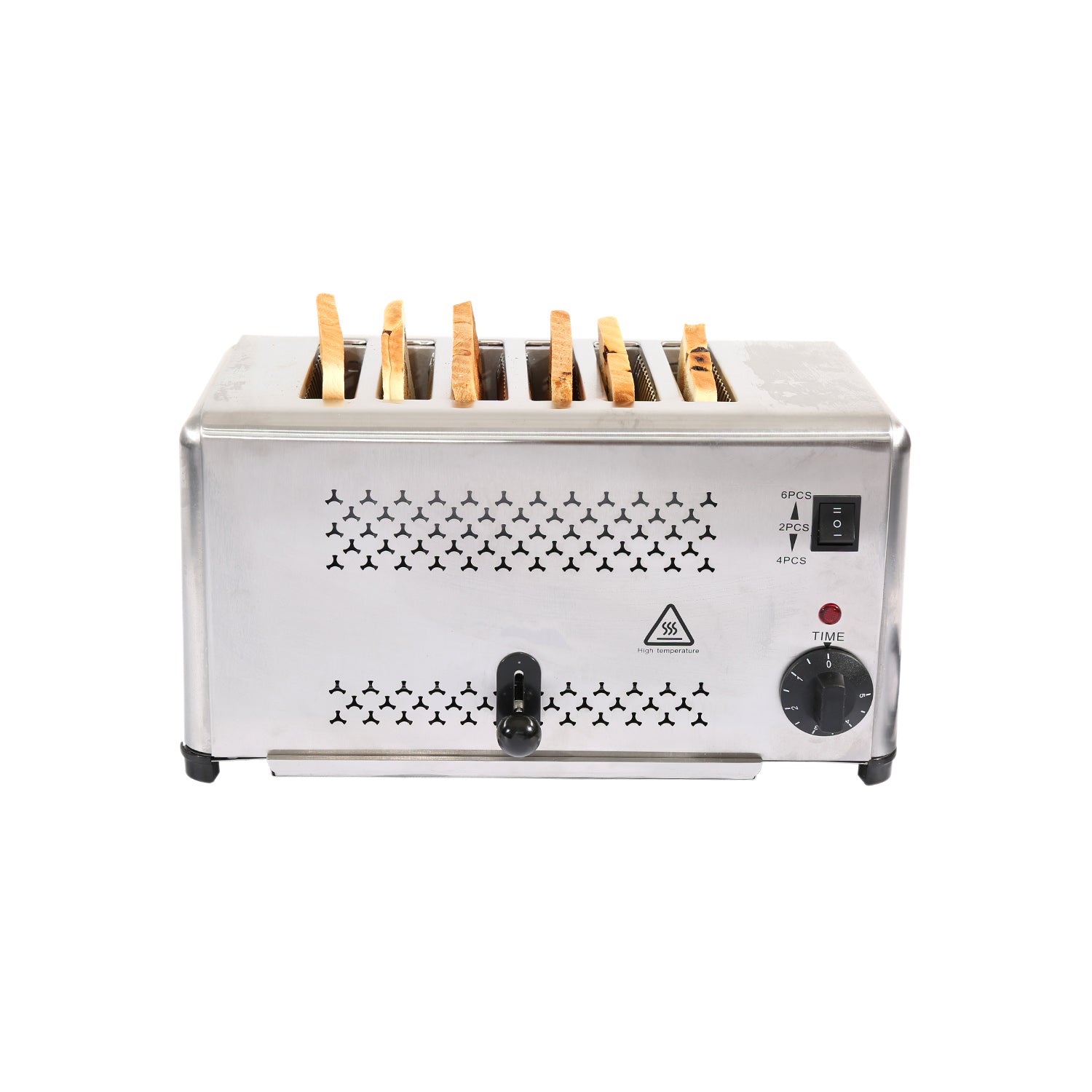 WG-DS-6 6 Slice Commercial Toaster 2.5kW – Stainless Steel