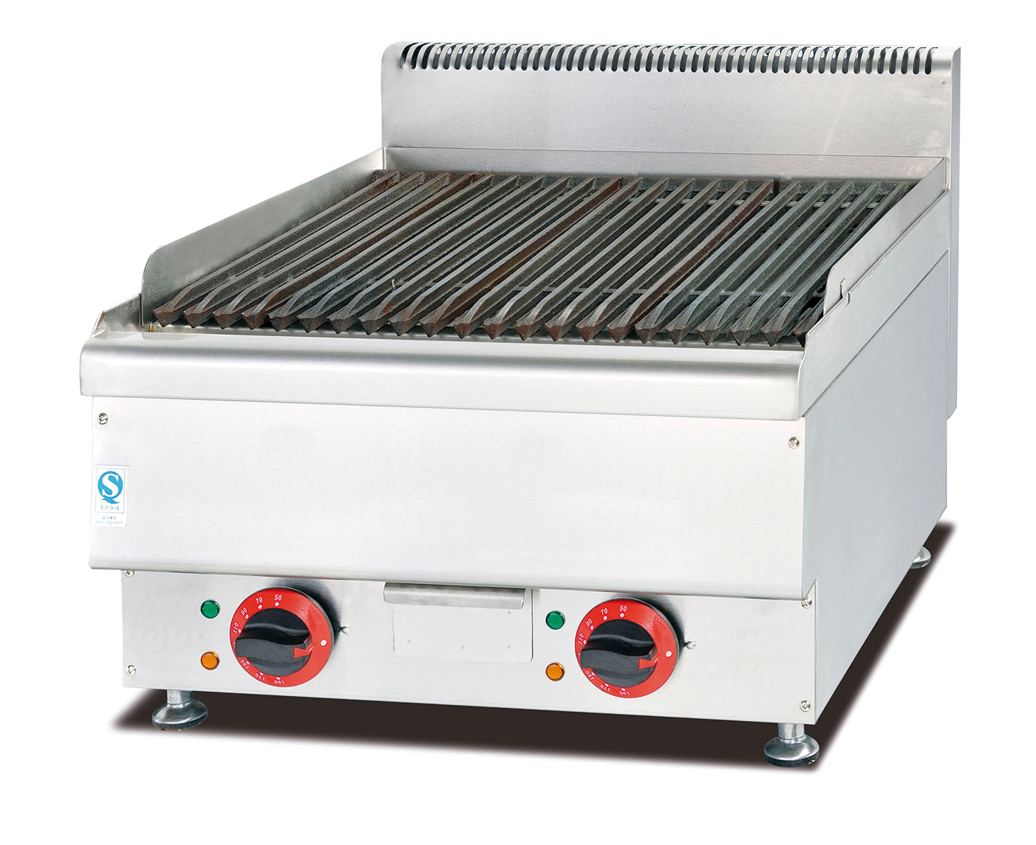 WG-EB-669 – Countertop Electric Lava Rock Grill – 7.8 kW Commercial.