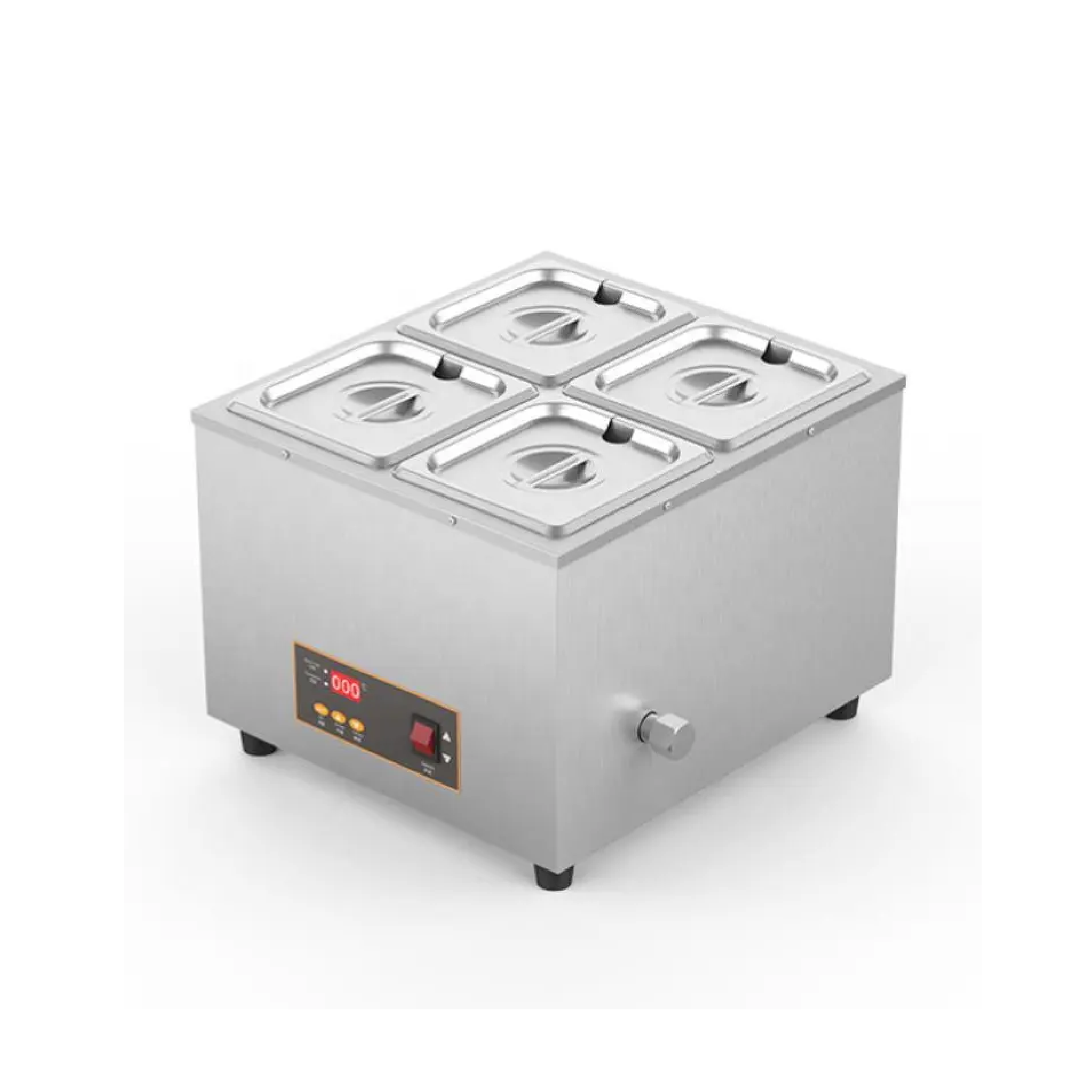 HW-24 4-pan food display warmer Tanzania commercial buffet equipment