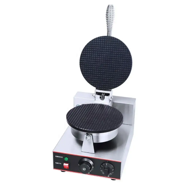 HCB-1 single plate cone waffle baker Tanzania – compact commercial machine